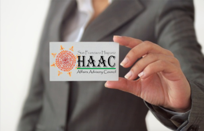 Photo of HAAC business card